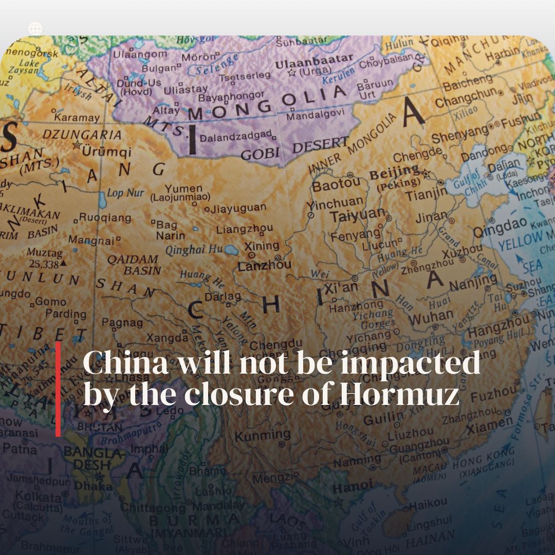 Free Read: China will not be impacted by the closure of Straits of Hormuz
